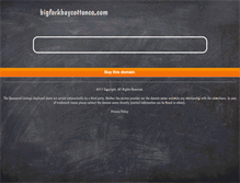 Tablet Screenshot of bigforkbaycottonco.com